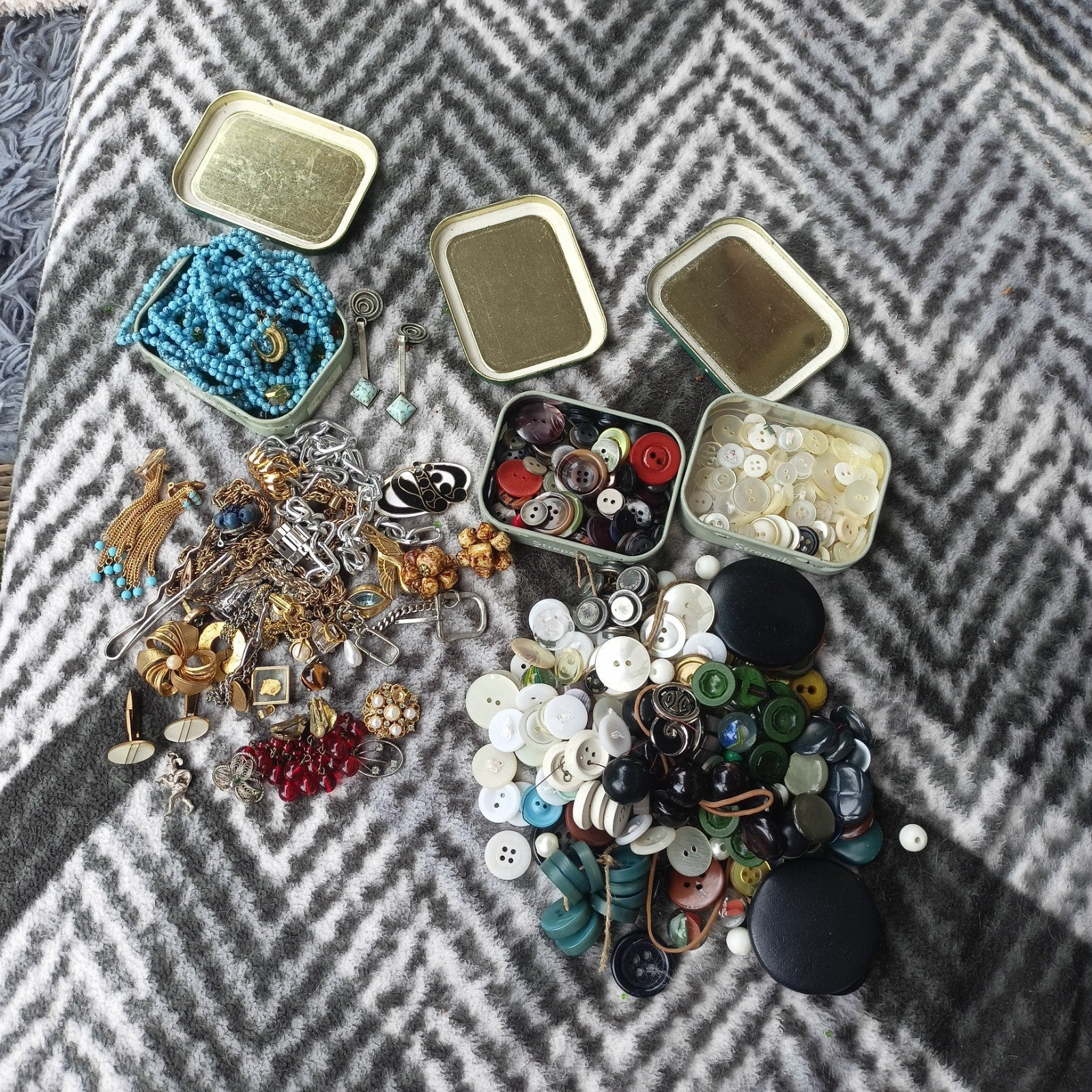 Sieraden en knoppen, Ophalen of Verzenden, Nieuw, Overige kleuren, Overige materialen