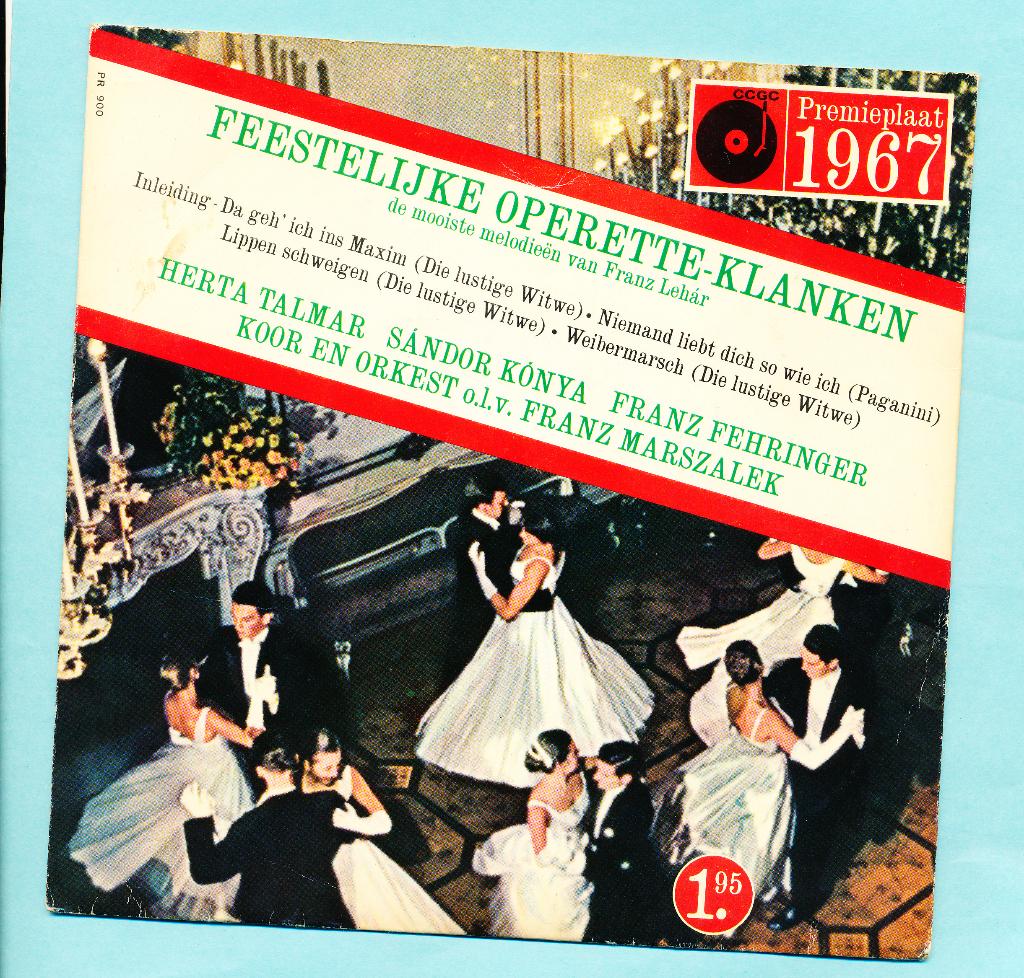 Single Feestelijke operette-klanken, Cd's en Dvd's, Vinyl Singles, Gebruikt, Verzenden, Klassiek, 7 inch