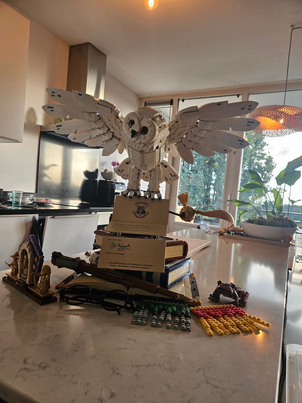 LEGO Harry Potter 76391 – Hogwarts Icons Collectors' Edition, Ophalen, Lego, Harry Potter, Inclusief instructies