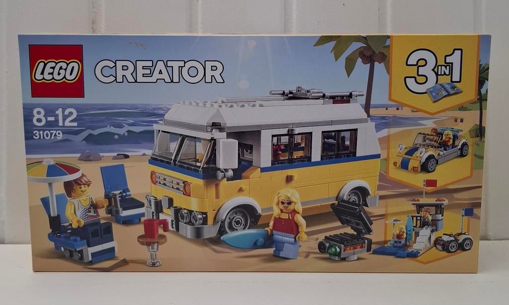 Lego 31079 SURFERBUSJE, 3in 1, NIEUW, Ophalen of Verzenden, Nieuw