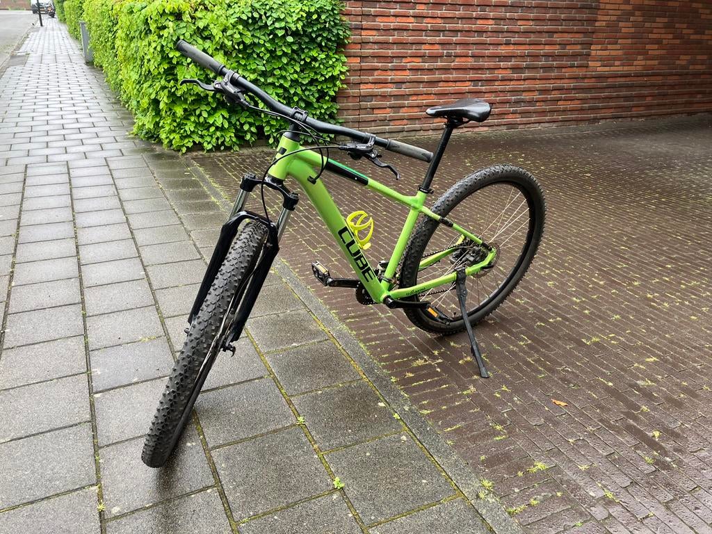 Mountainbike Cube Aim CMPT (MTB) 29 inch size M groen, Fietsen en Brommers, Fietsen | Mountainbikes en ATB, Gebruikt, Schijfrem