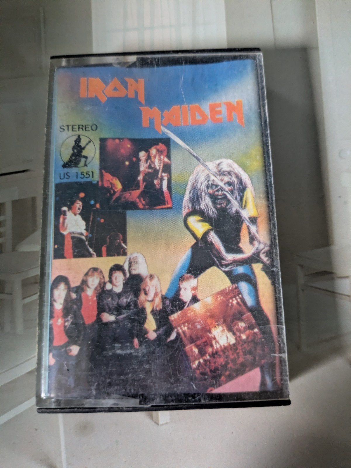 Iron Maiden - Klassieke Heavy Metal Cassette, Ophalen of Verzenden, Gebruikt