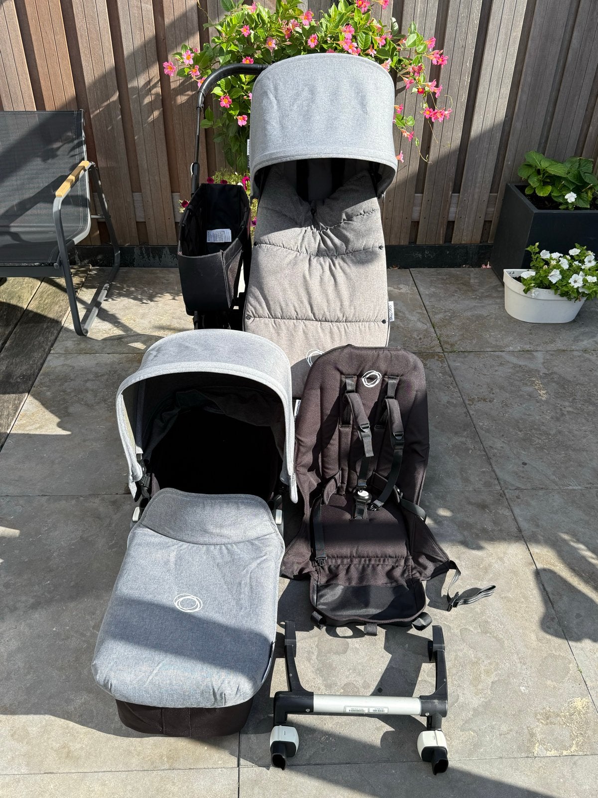 Bugaboo Donkey Duo kinderwagen - Compleet en veelzijdig, Ophalen, Gebruikt, Combiwagen, Duowagen