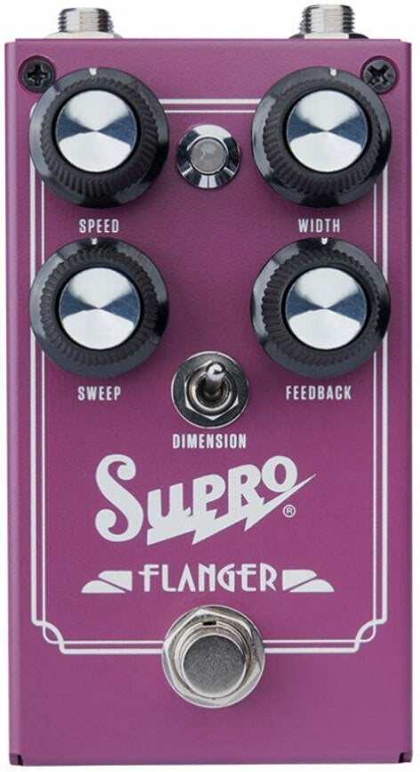 Supro Flanger gitaarpedaal, Ophalen of Verzenden, Zo goed als nieuw, Chorus