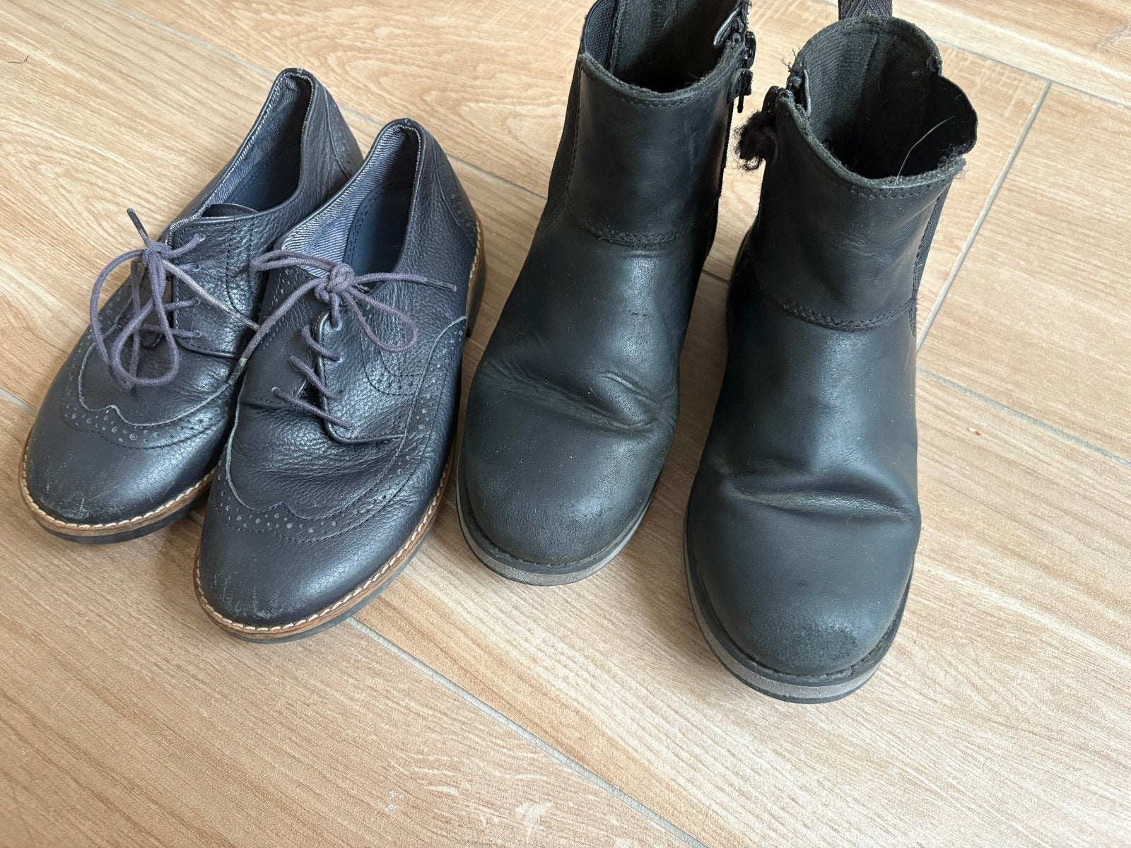 Timberland laarzen en schoenen maat 33, Gebruikt, Jongen of Meisje, Ophalen of Verzenden, Laarzen