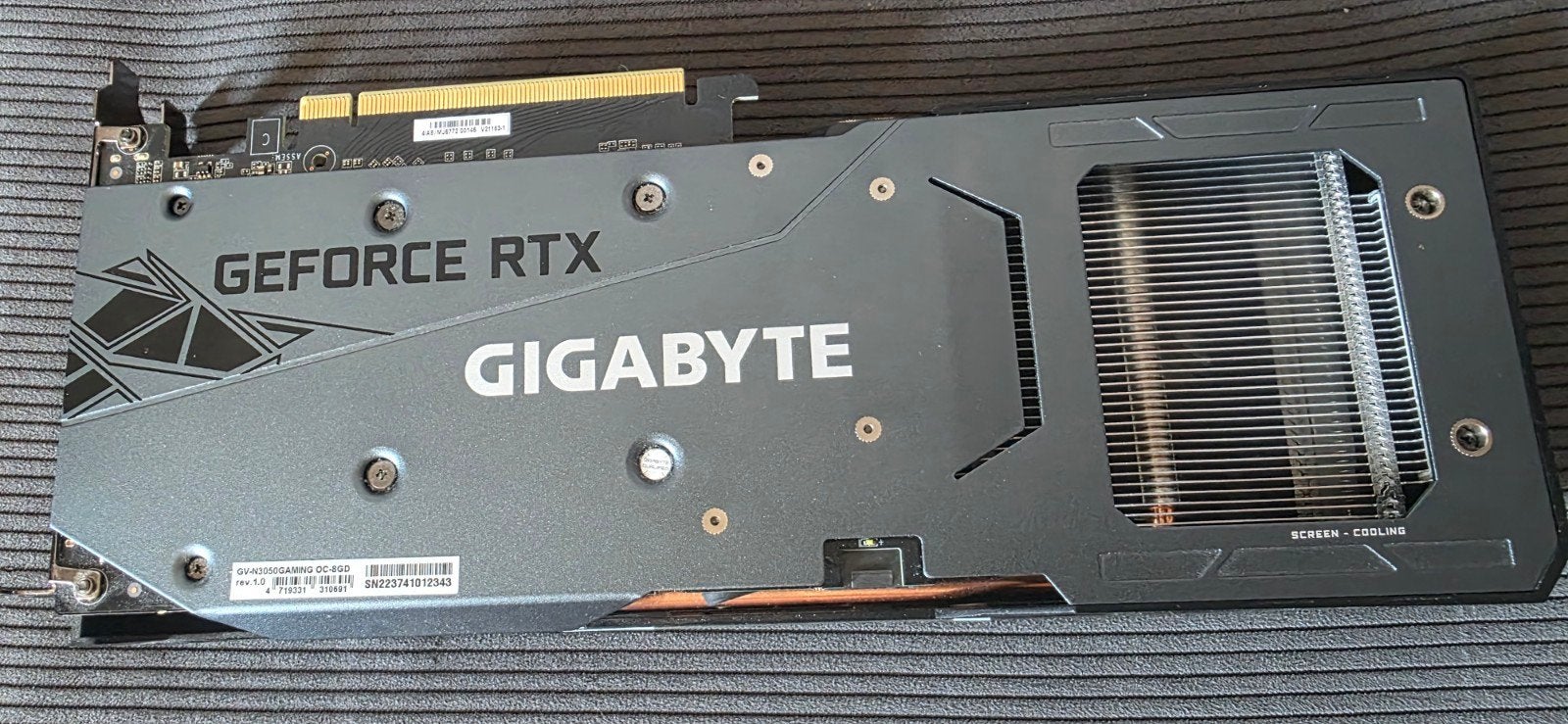 Gigabyte GeForce RTX 3050 8GB Gaming OC Videokaart, Computers en Software, Videokaarten, Zo goed als nieuw, Nvidia, PCI-Express 4.0