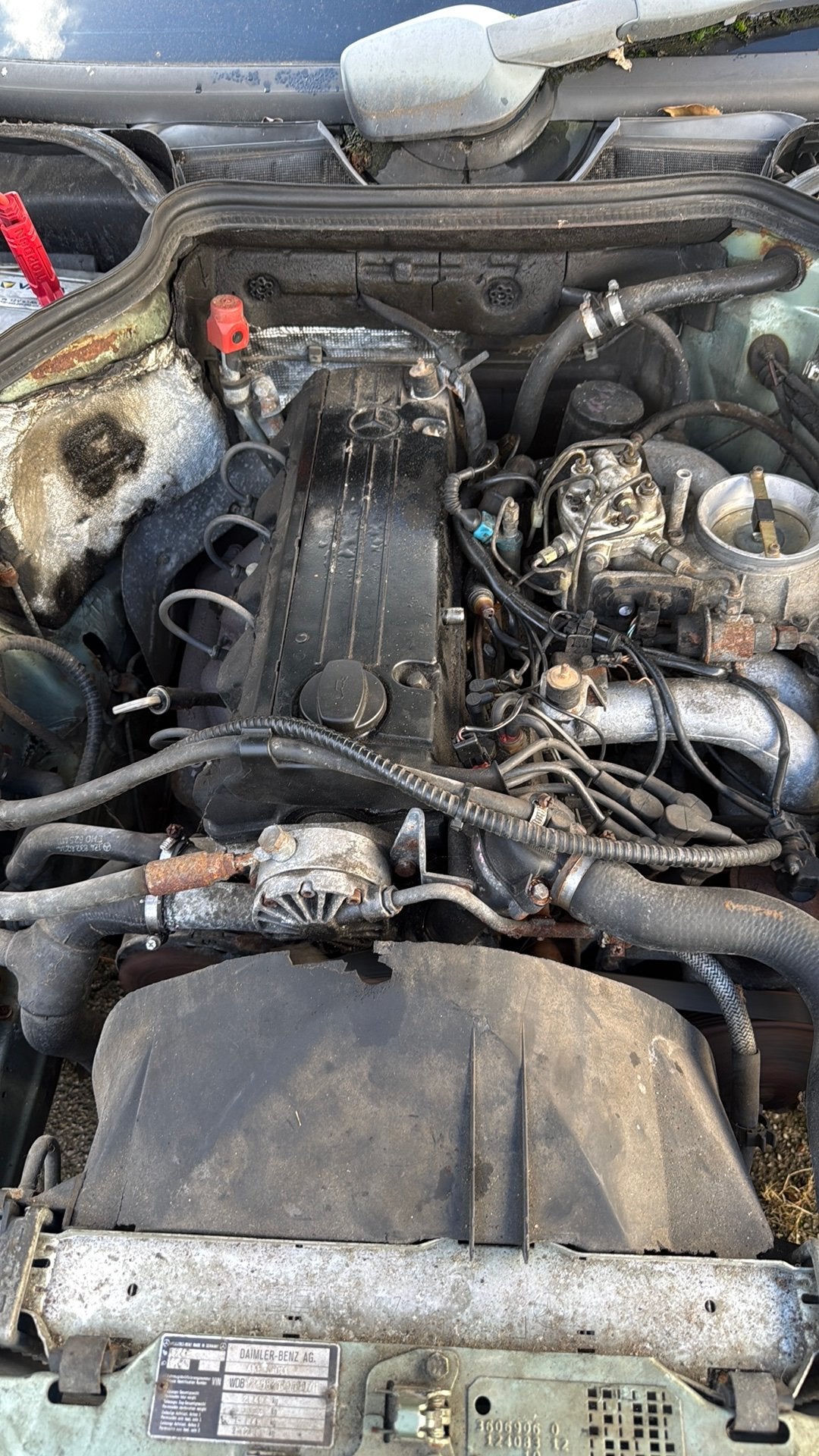 W124  230 automaat, Ophalen
