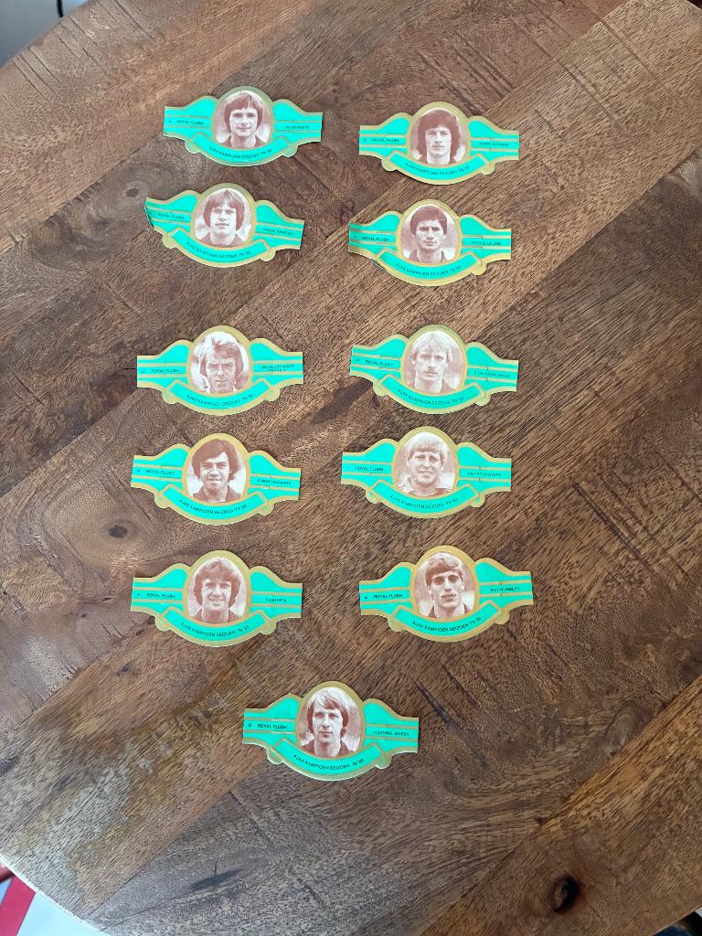 Sigarenbandjes Ajax, Verzamelen, Ophalen of Verzenden, Gebruikt, Ajax, Overige typen