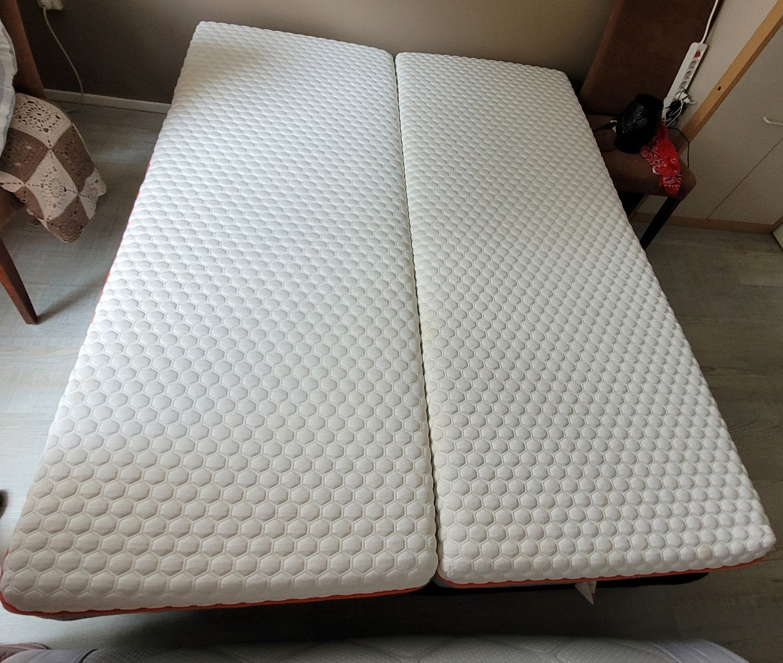 Bed 160x200 zgan, Ophalen, Tweepersoons, Zo goed als nieuw, 200 cm