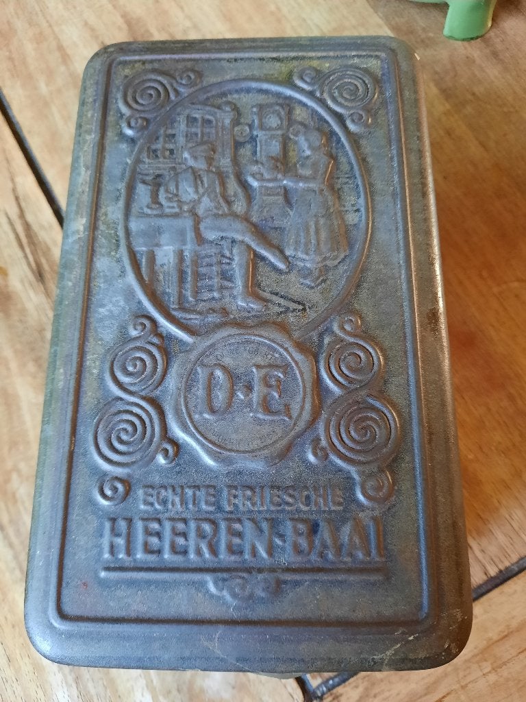 Douwe Egberts Heeren Baai blik, Ophalen of Verzenden, Gebruikt, Koffie, Douwe Egberts