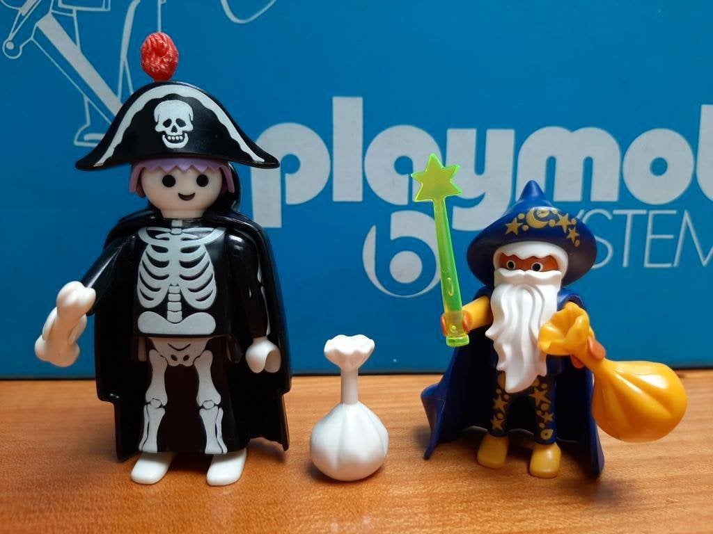Halloween Sprookjes 3025 Skeleton & Wizard zeldzaam, Complete set, Fantasy, Ophalen of Verzenden, Zo goed als nieuw
