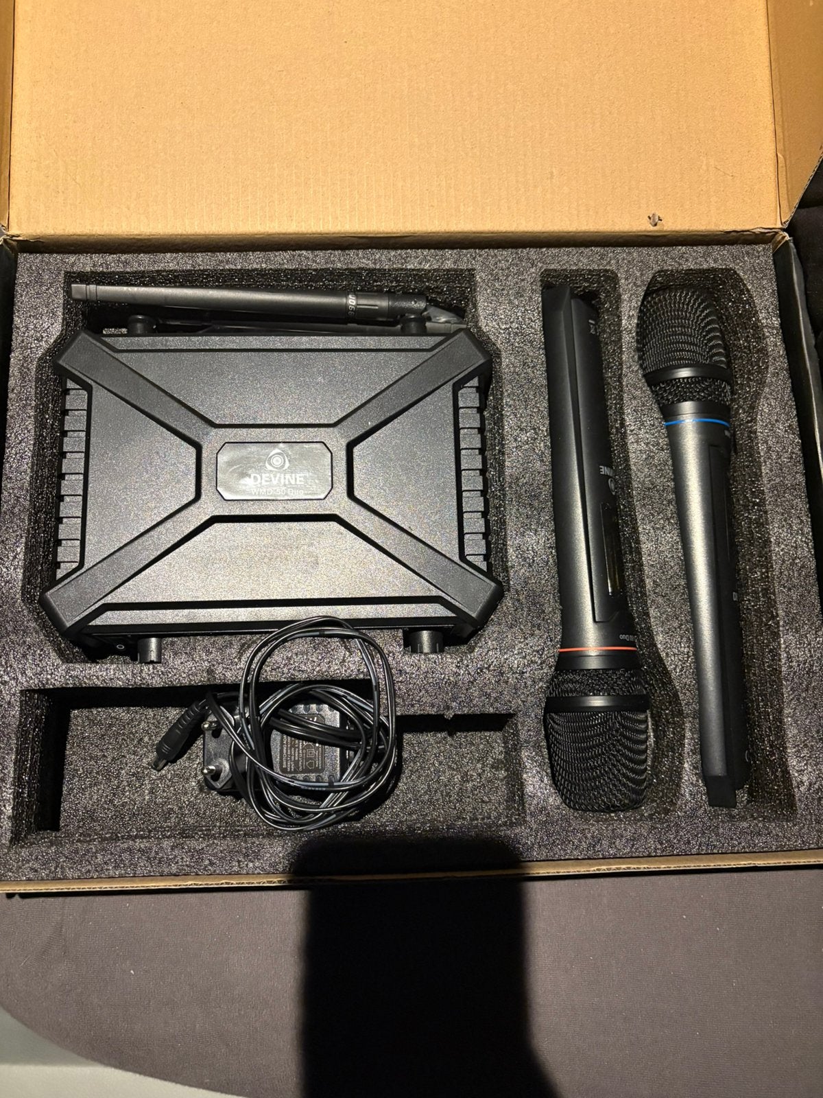 Microfoons van devine, Ophalen of Verzenden, Zo goed als nieuw, Draadloos