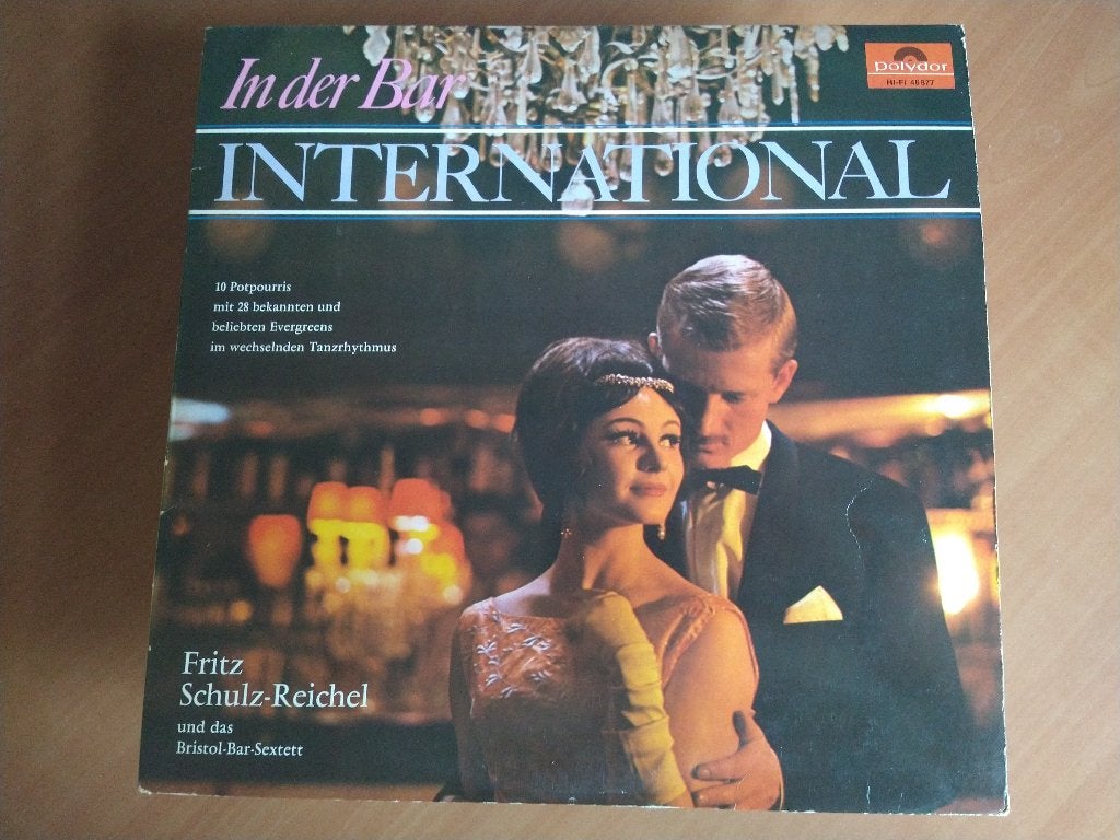 LP In der Bar International. Fritz Schulz-Reichel, Ophalen of Verzenden, Zo goed als nieuw, 12 inch