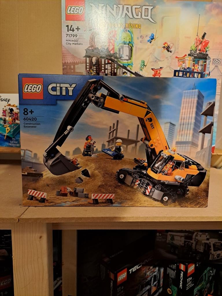 Lego City 60420 Bouwgraafmachine Nieuw in Doos!, Kinderen en Baby's, Speelgoed | Duplo en Lego, Nieuw, Lego, Complete set, Inclusief doos
