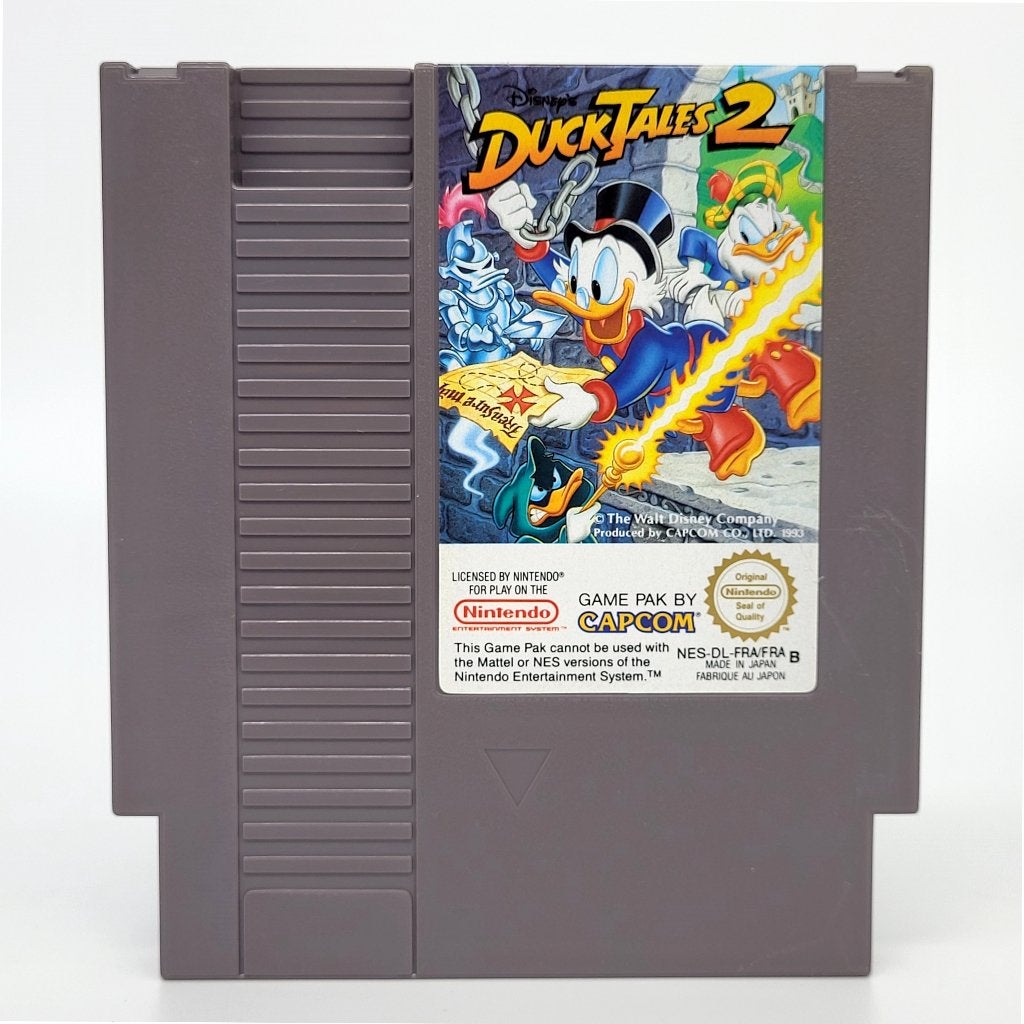 DuckTales 2 - Nintendo NES Cartridge - FRA (2), Spelcomputers en Games, Games | Nintendo NES, Gebruikt, Verzenden, 1 speler, Nvt