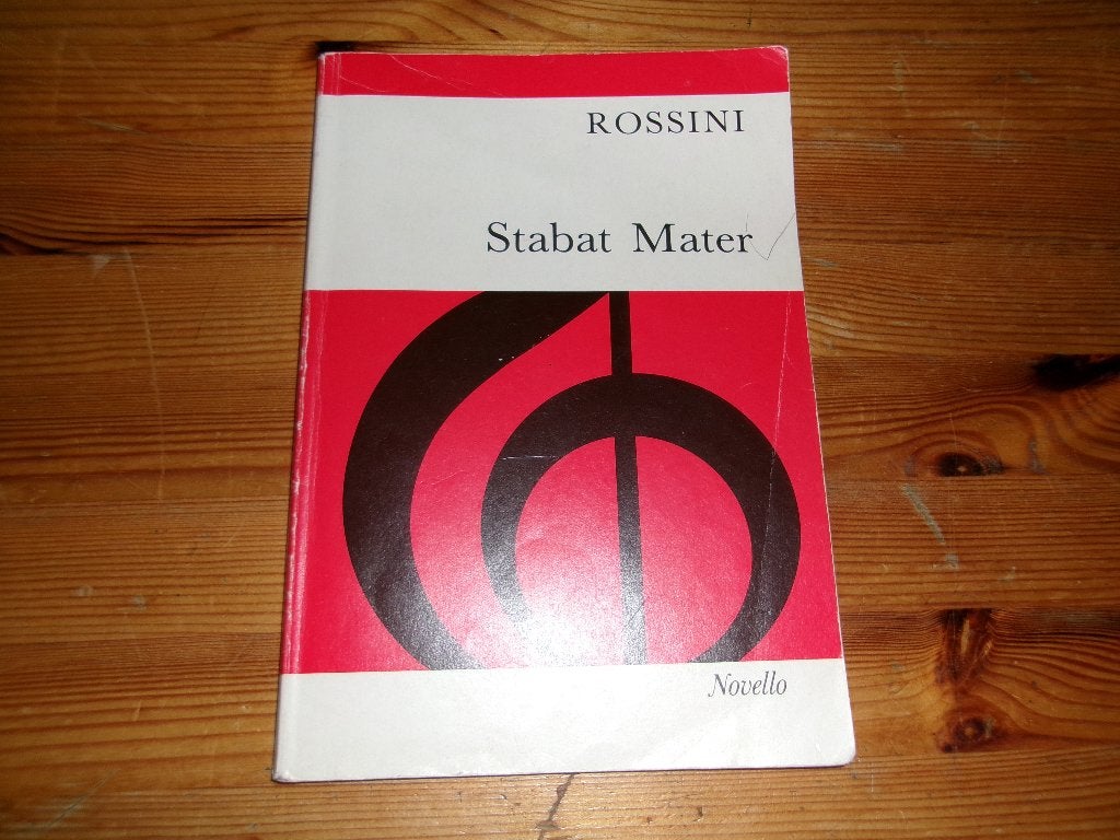 Rossini - stabat mater 13x, Klassiek, Ophalen of Verzenden, Artiest of Componist, Gebruikt