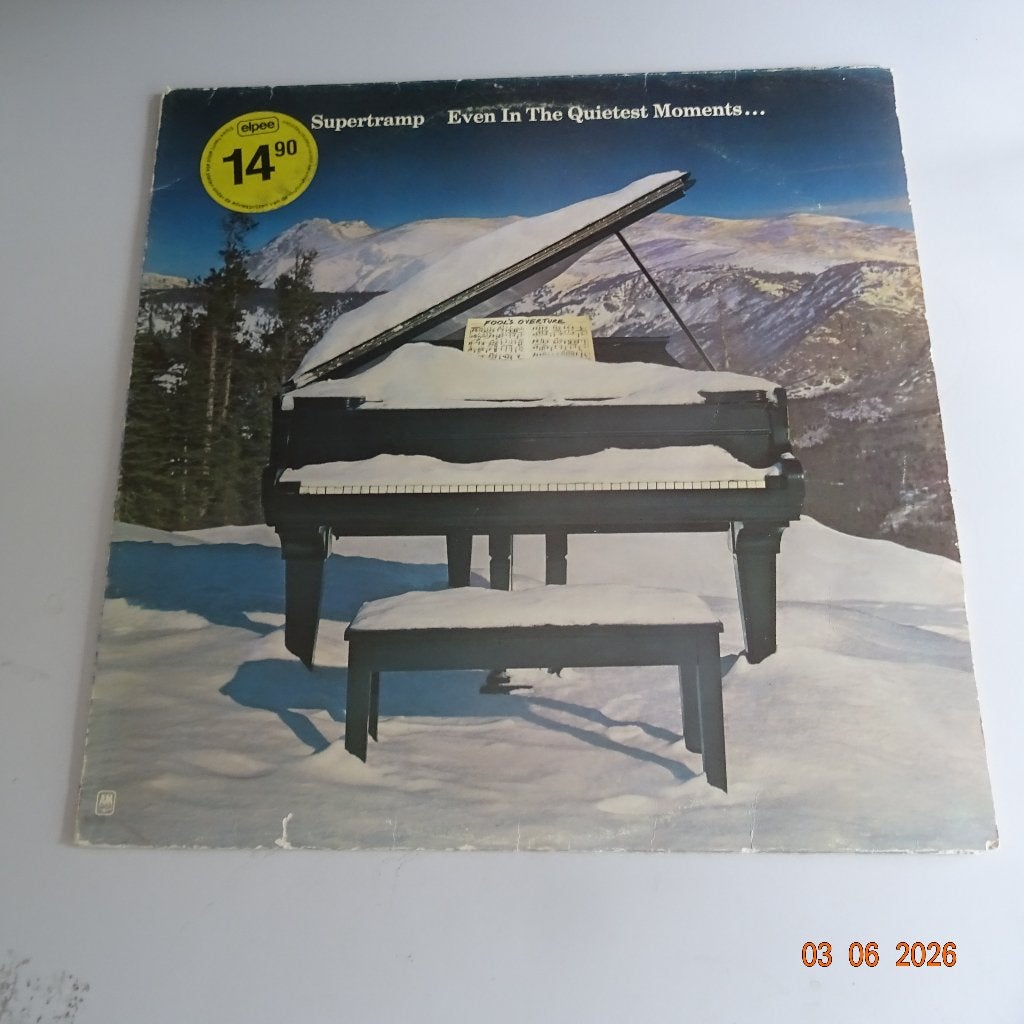 Supertramp - Even in the quietest moments ..., Progressive, Gebruikt, Verzenden, Originele persing