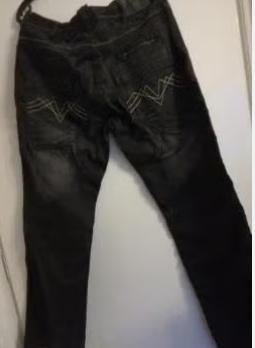 Nog helemaal nieuw jeans spijkerbroek zwart fishbone W36 L32, Verzenden, Nieuw, Zwart, W36 - W38 (confectie 52/54)