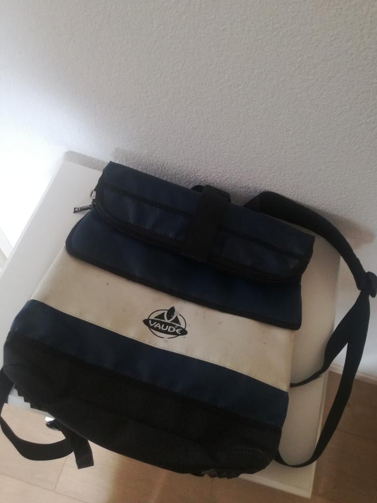 Vaude Aqua Rugzak Fietstas, Fietsen en Brommers, Fietsaccessoires | Fietstassen, Ophalen of Verzenden, Gebruikt, Vaude