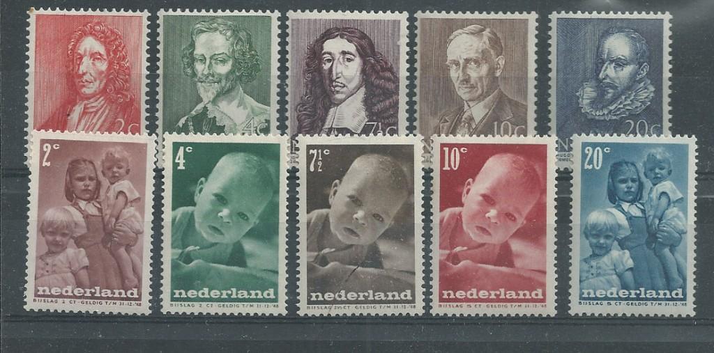 Nederland 1947, Complete Jaargang, Postfris., Postzegels en Munten, Postzegels | Nederland, Verzenden, Na 1940, Postfris