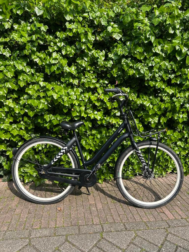 Cortina Crush Fiets - 12Go Biking, Minder dan 10 versnellingen, Gebruikt, 47 tot 50 cm, Trommelrem
