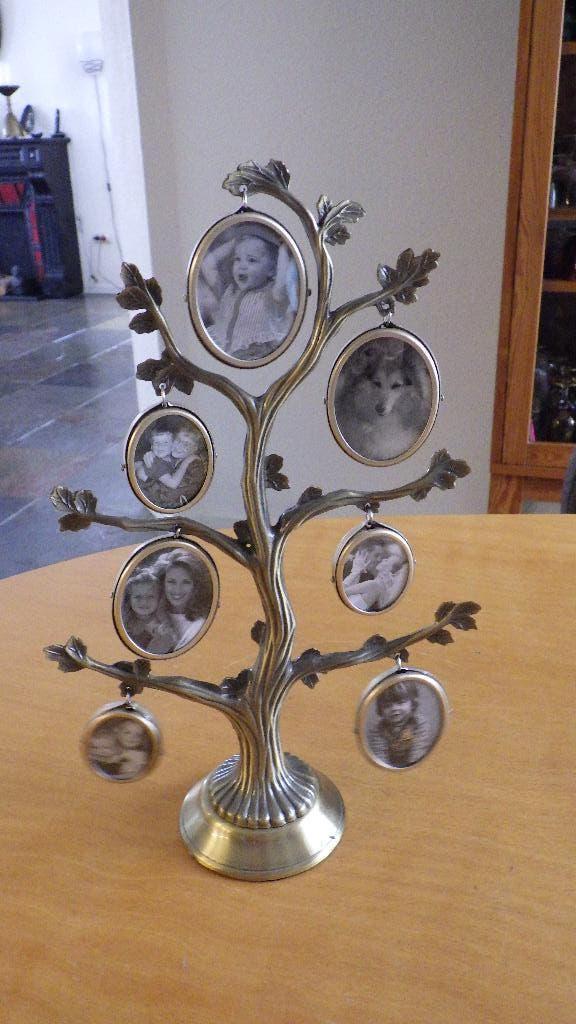 mooi retro boom behangen met lijstjes, Ophalen of Verzenden, Overige typen