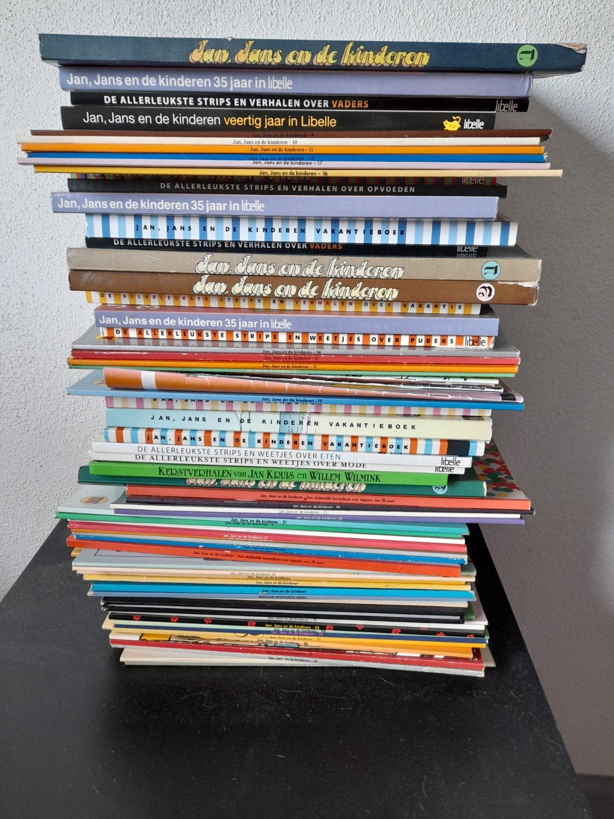 Grote partij jan, jans en de kinderen stripboeken, Boeken, Partijen en Verzamelingen, Ophalen, Gelezen, Stripboeken