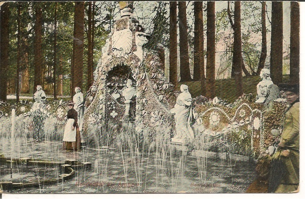 Oude ansichtkaart Rozendaal, Schelpengalerij, Ophalen of Verzenden, Voor 1920, Gelopen, Gelderland