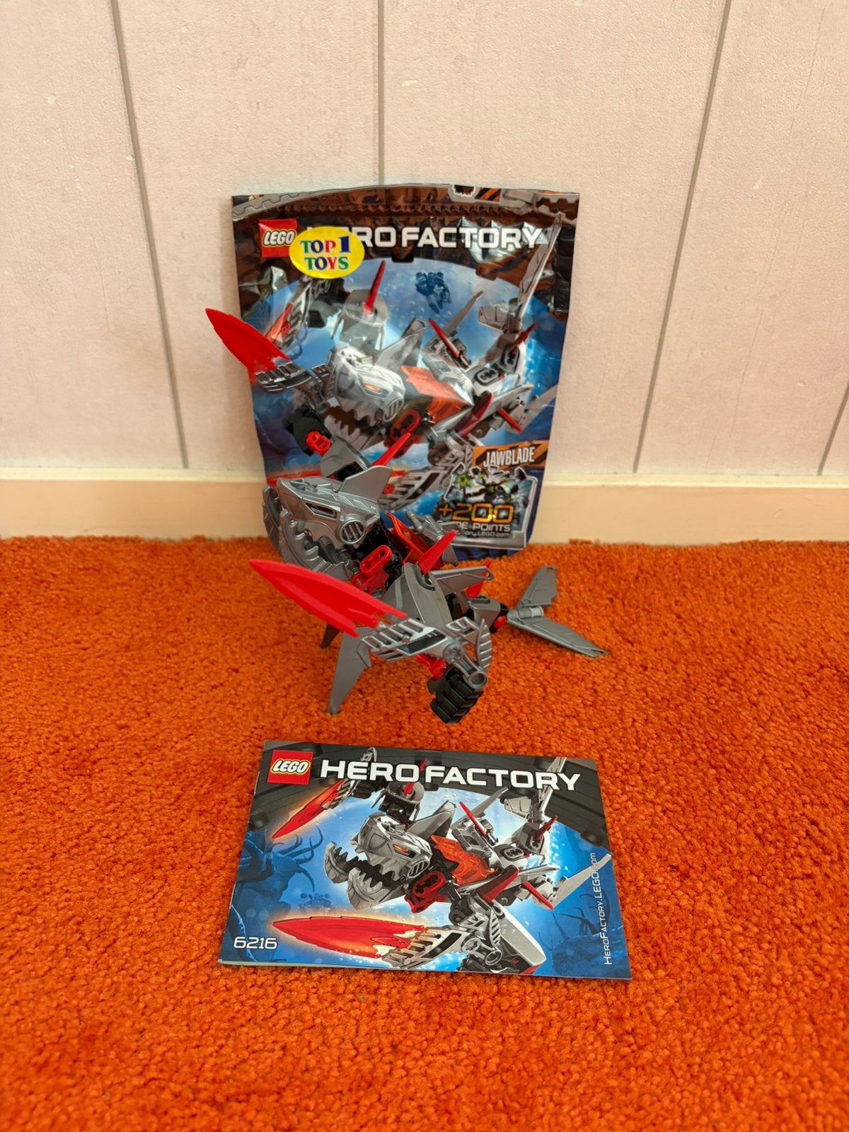 Lego Hero Factory 6216, Ophalen of Verzenden, Zo goed als nieuw