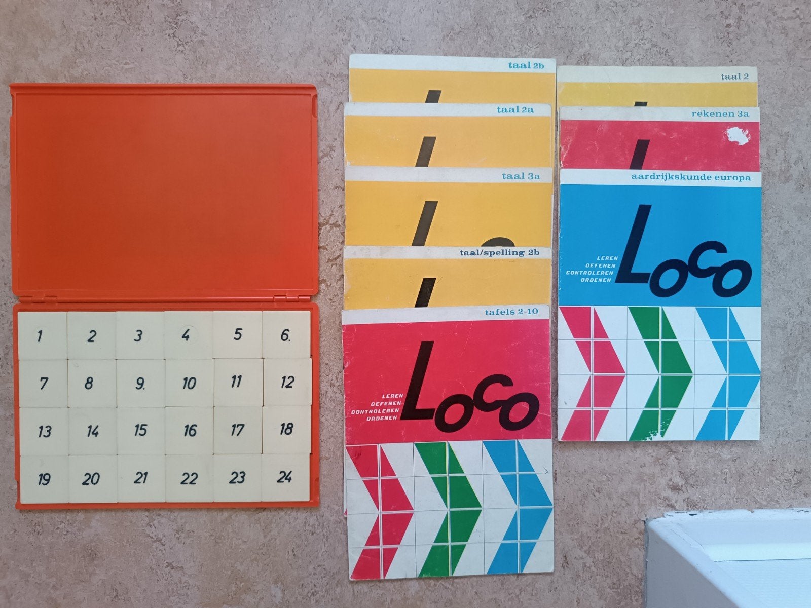 Maxi Loco met 8 Boekjes - Taal, Rekenen, Aardrij, Ophalen of Verzenden, Gebruikt, Taal en Lezen