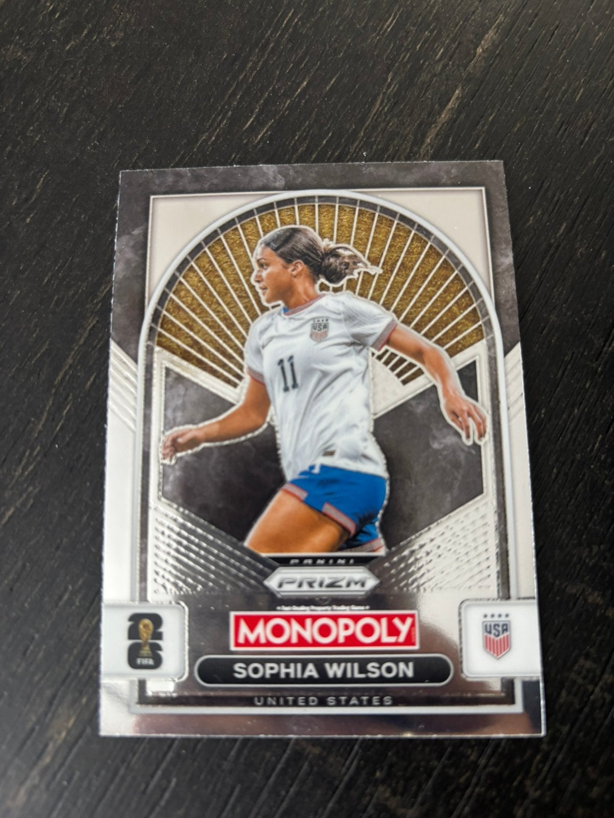 Panini Monopoly Prizm 2026 - Sophia Wilson #95, Verzenden, Nieuw, Buitenlandse clubs, Poster, Plaatje of Sticker