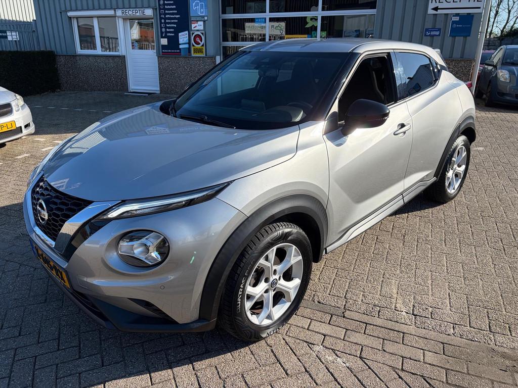 NISSAN Juke 1.0 DIG-T 114pk N-Connecta 1e eigenaar - NAP - A, Auto's, Stof, Euro 6, Origineel Nederlands, Bedrijf
