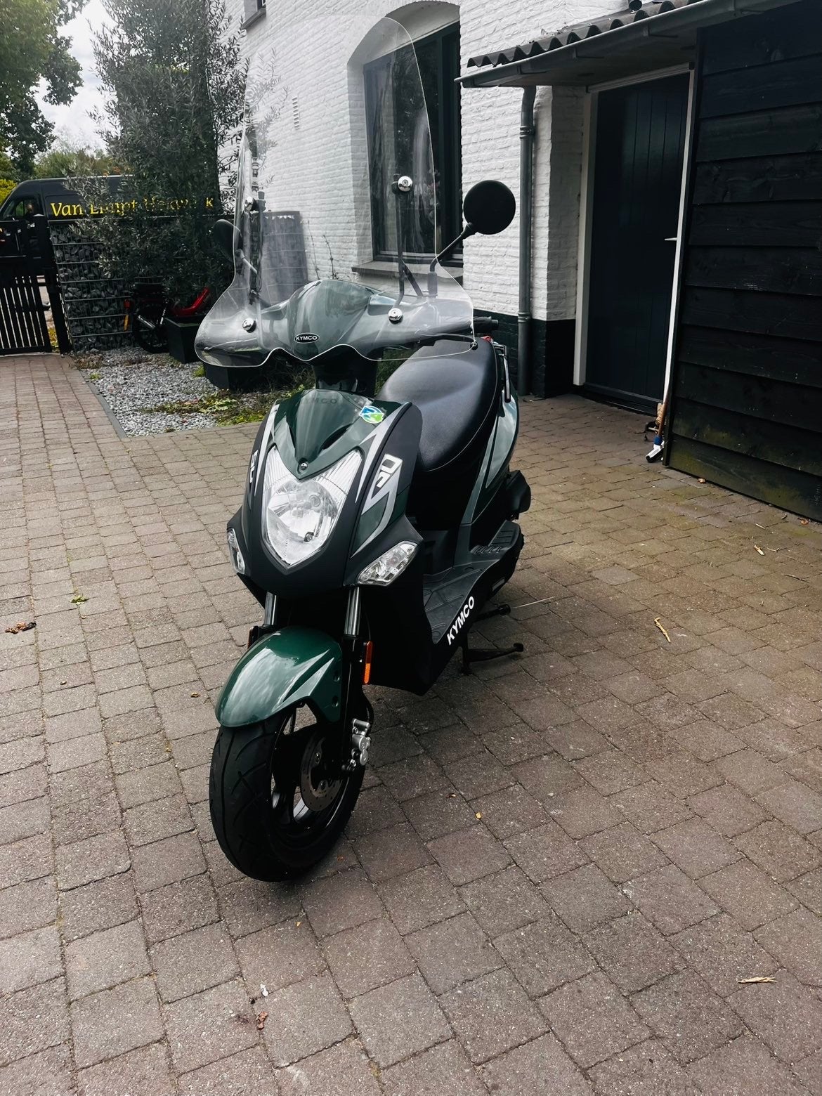 Kymco Agility 50 uit 2020 - Groen, Maximaal 45 km/u, Ophalen of Verzenden, Zo goed als nieuw