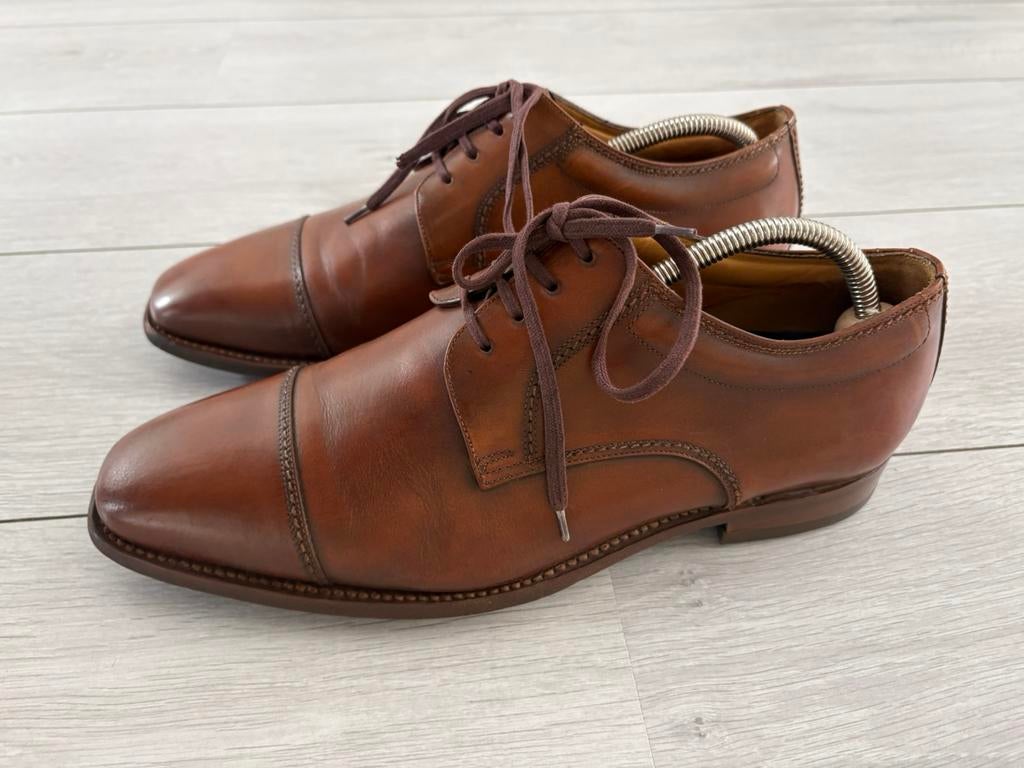Van Lier 43, Bruin, Verzenden, Gedragen, Veterschoenen