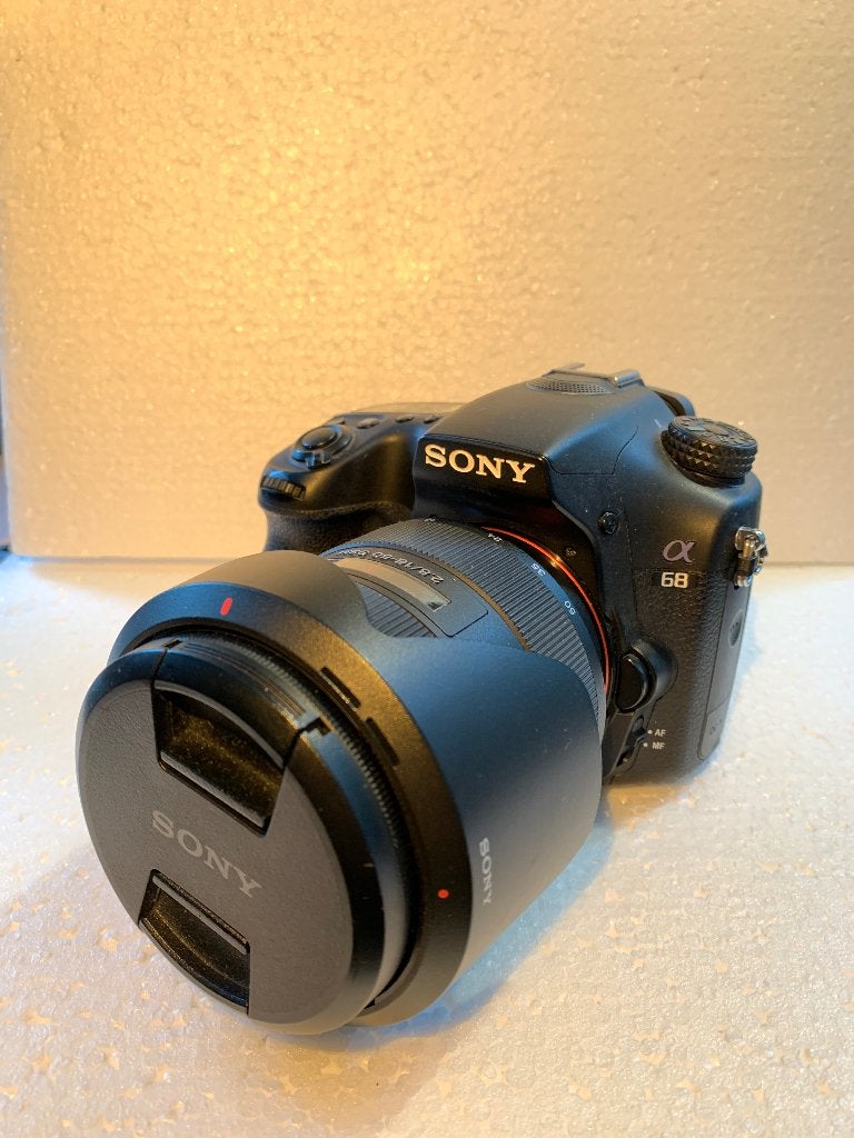 Sony A68 + Sony DT 16-50mm f/2.8 SSM, Audio, Tv en Foto, Fotocamera's Digitaal, Zo goed als nieuw, Spiegelreflex, Sony, Geen optische zoom