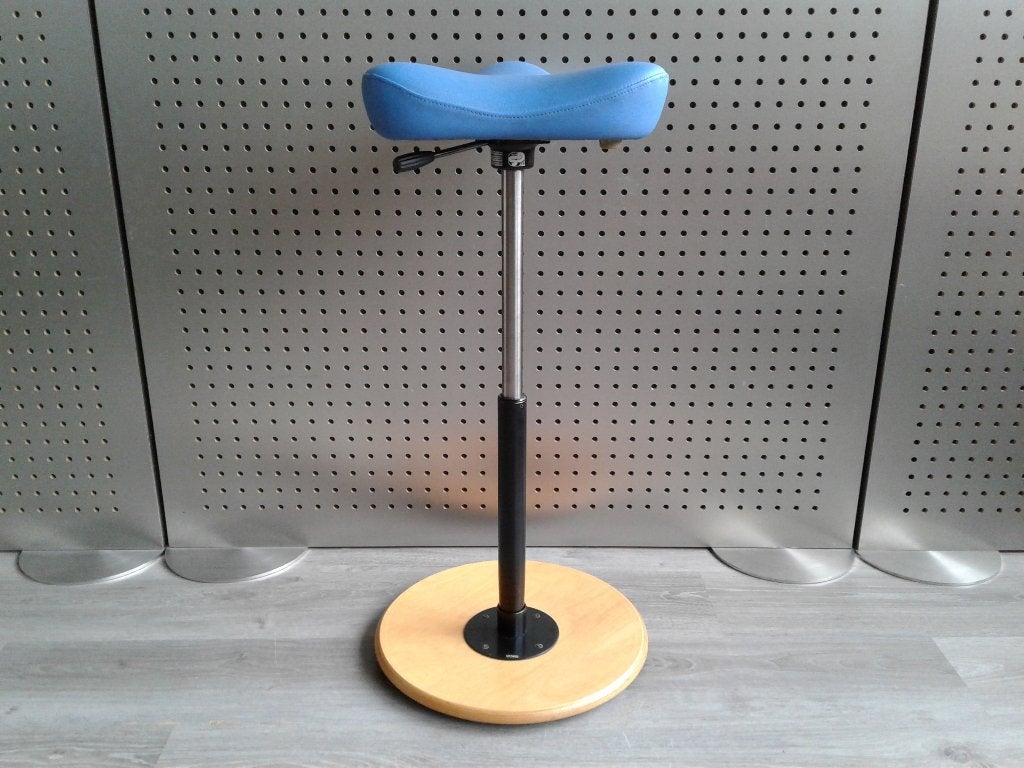 Stokke (Variér) Move (Medium) (Lichtblauw), Heel Mooi!, Huis en Inrichting, Bureaustoelen, Blauw, Ophalen of Verzenden, Zo goed als nieuw