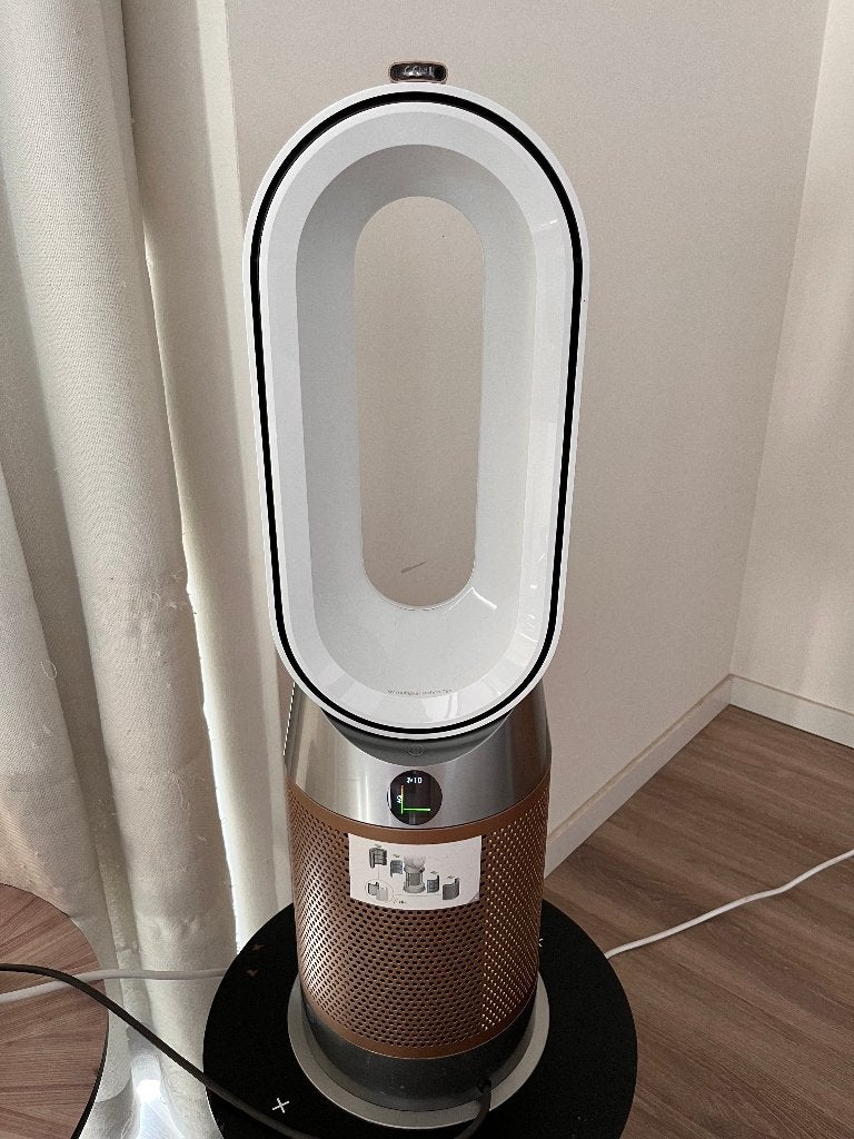 Dyson Purifier Hot+Cool Formaldehyde – Wit/Goud – €400, Ophalen, Zo goed als nieuw, Luchtreiniger