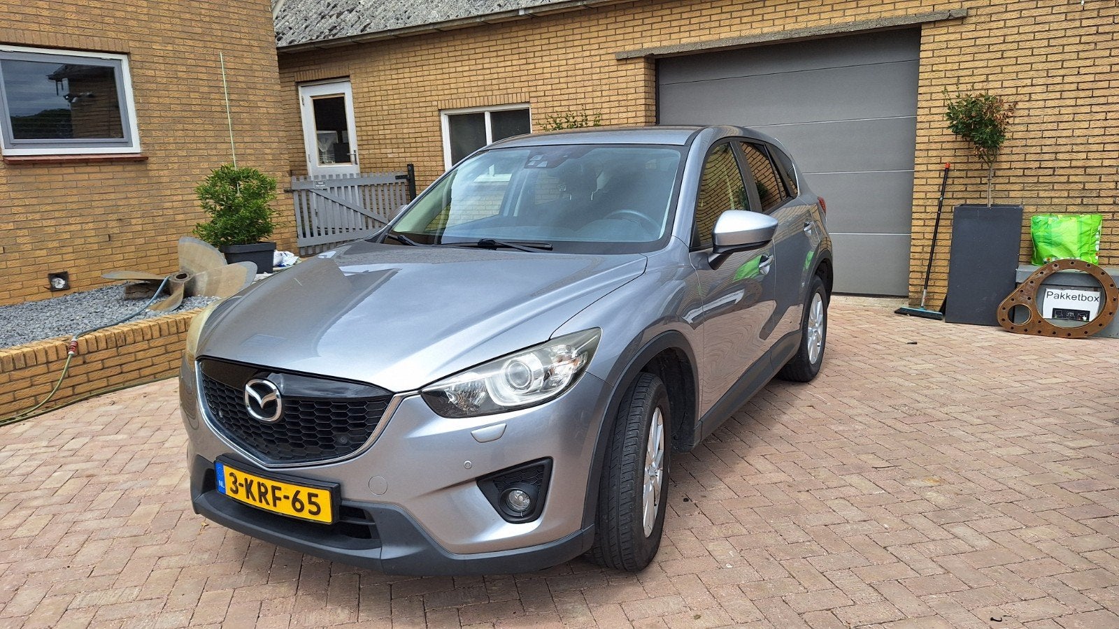 Mazda CX-5 2.0 121KW 2WD 2013 zilvergrijze, Auto's, Mazda, 1998 cc, Stof, 1800 kg, 1295 kg