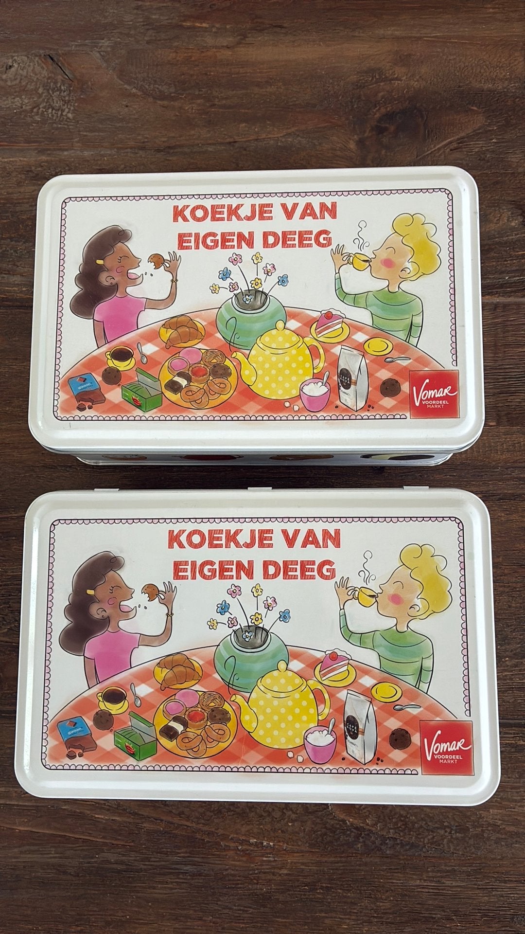 2 koekblikken NIEUW, Ophalen of Verzenden, Nieuw, Koek(jes)