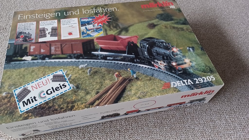 Märklin 29205 Delta startset, Wisselstroom, Treinset, Ophalen of Verzenden, Zo goed als nieuw