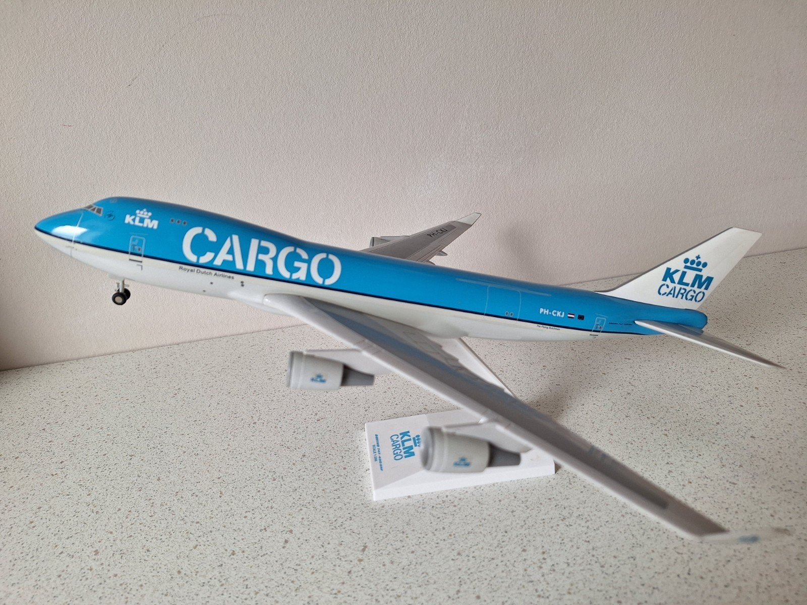 Lupa KLM Boeing 747 Cargo, Ophalen of Verzenden, Zo goed als nieuw, Schaalmodel