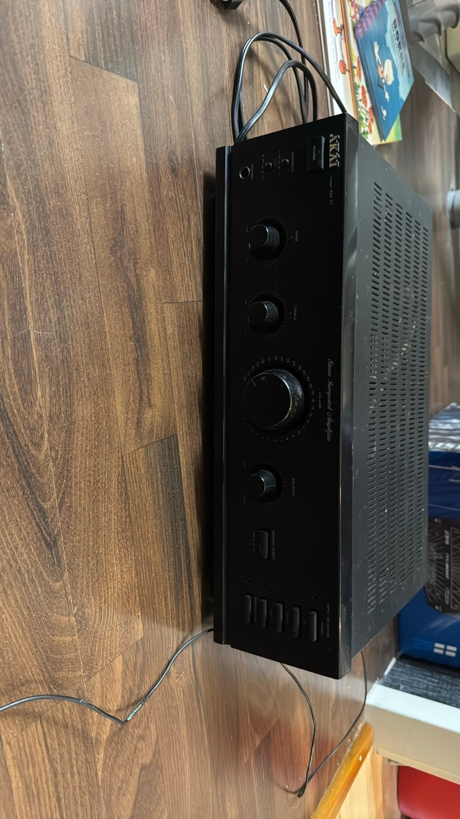 Akai AM-17 Stereo Geïntegreerde Versterker, Overige merken, Gebruikt, Ophalen of Verzenden, 60 tot 120 watt