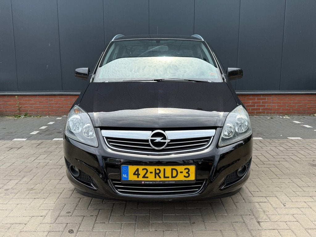 Opel Zafira 1.8 Edition (Eerste eigenaar|12 mnd BOVAG-garant, Auto's, Opel, Stof, Gebruikt, Zwart, 4 cilinders