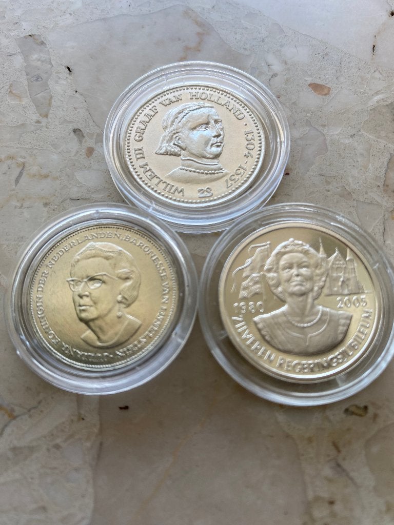 Verzameling Nederlandse Herdenkingsmunten, Ophalen of Verzenden, Zilver, Nederland