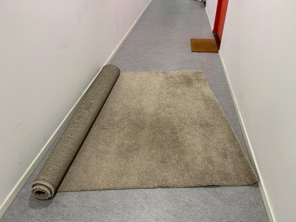 IKEA Vloerkleed 170x240cm, Ophalen, 100 tot 150 cm, Beige, 200 cm of meer