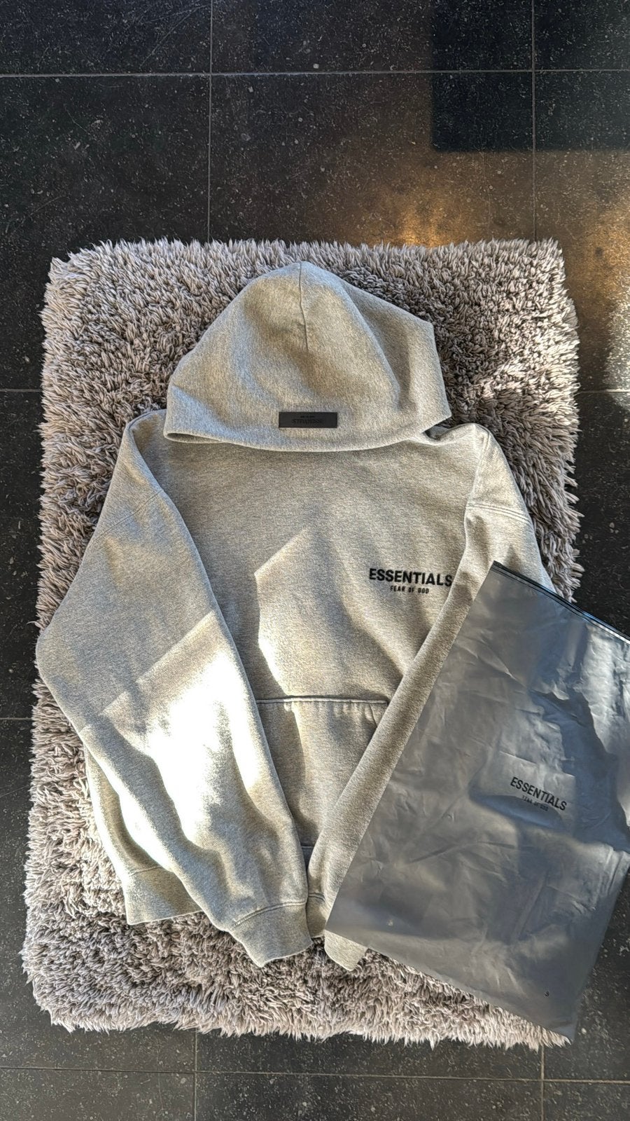 Essentials hoodie xs, Verzenden, Zo goed als nieuw, Maat 46 (S) of kleiner, Grijs