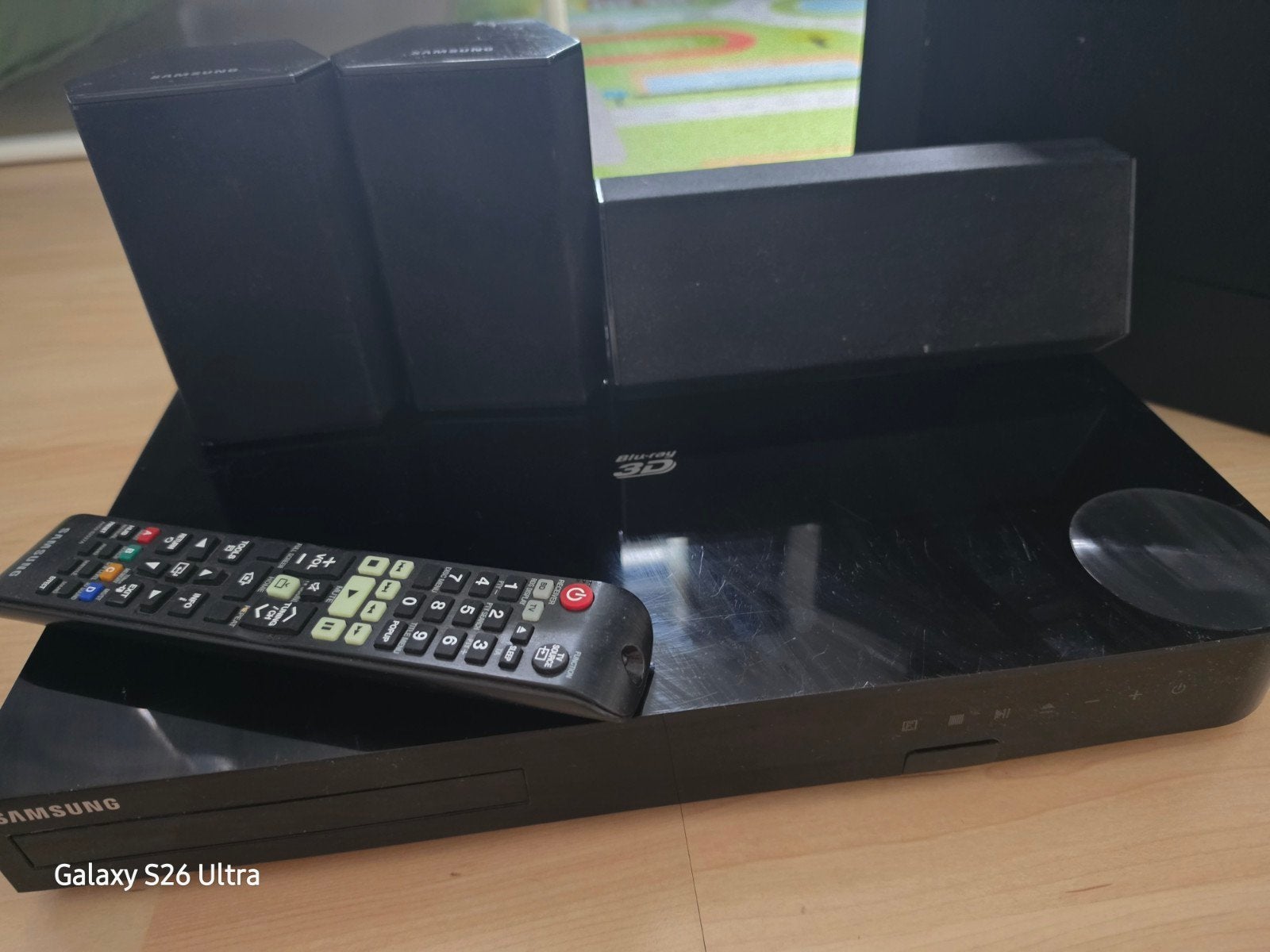 samsung HT-F5500  Home Cinema Systeem met Blu-ray, Audio, Tv en Foto, Home Cinema-sets, Gebruikt, Blu-ray-speler, 70 watt of meer