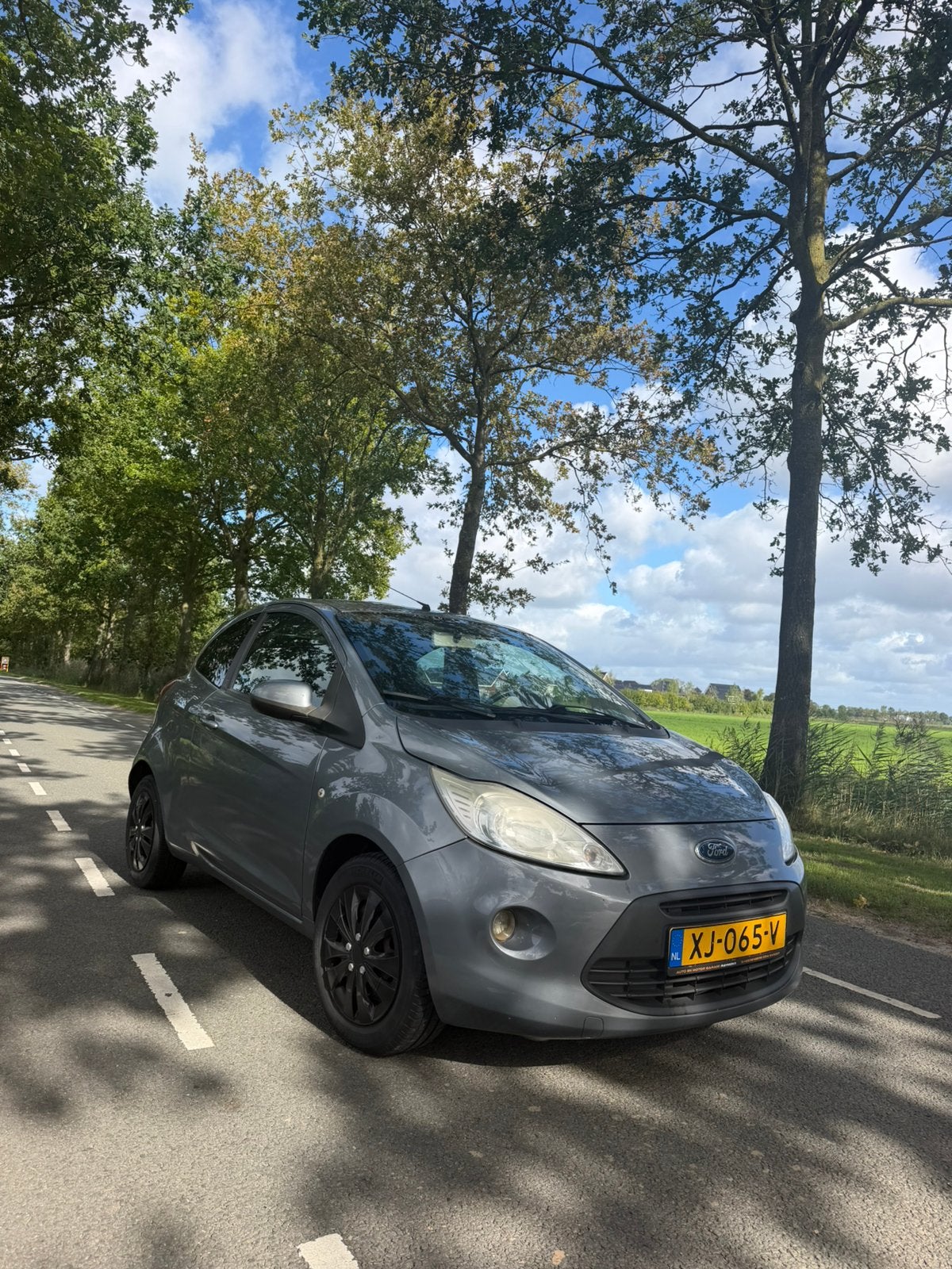 Ford Ka 1.2 51KW 2010 Grijs, Voorwielaandrijving, 1242 cc, 4 cilinders, 4 stoelen