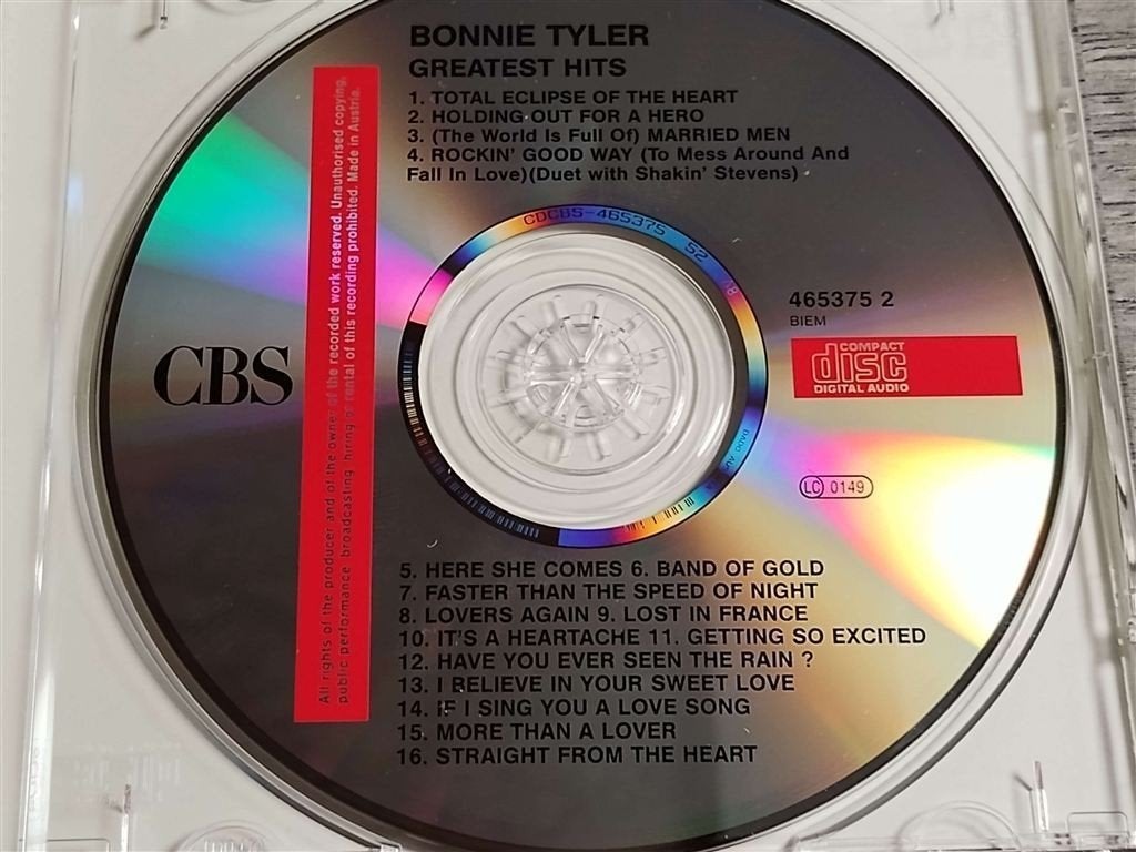 Bonnie Tyler - Greatest Hits, Ophalen of Verzenden, Zo goed als nieuw, Pop
