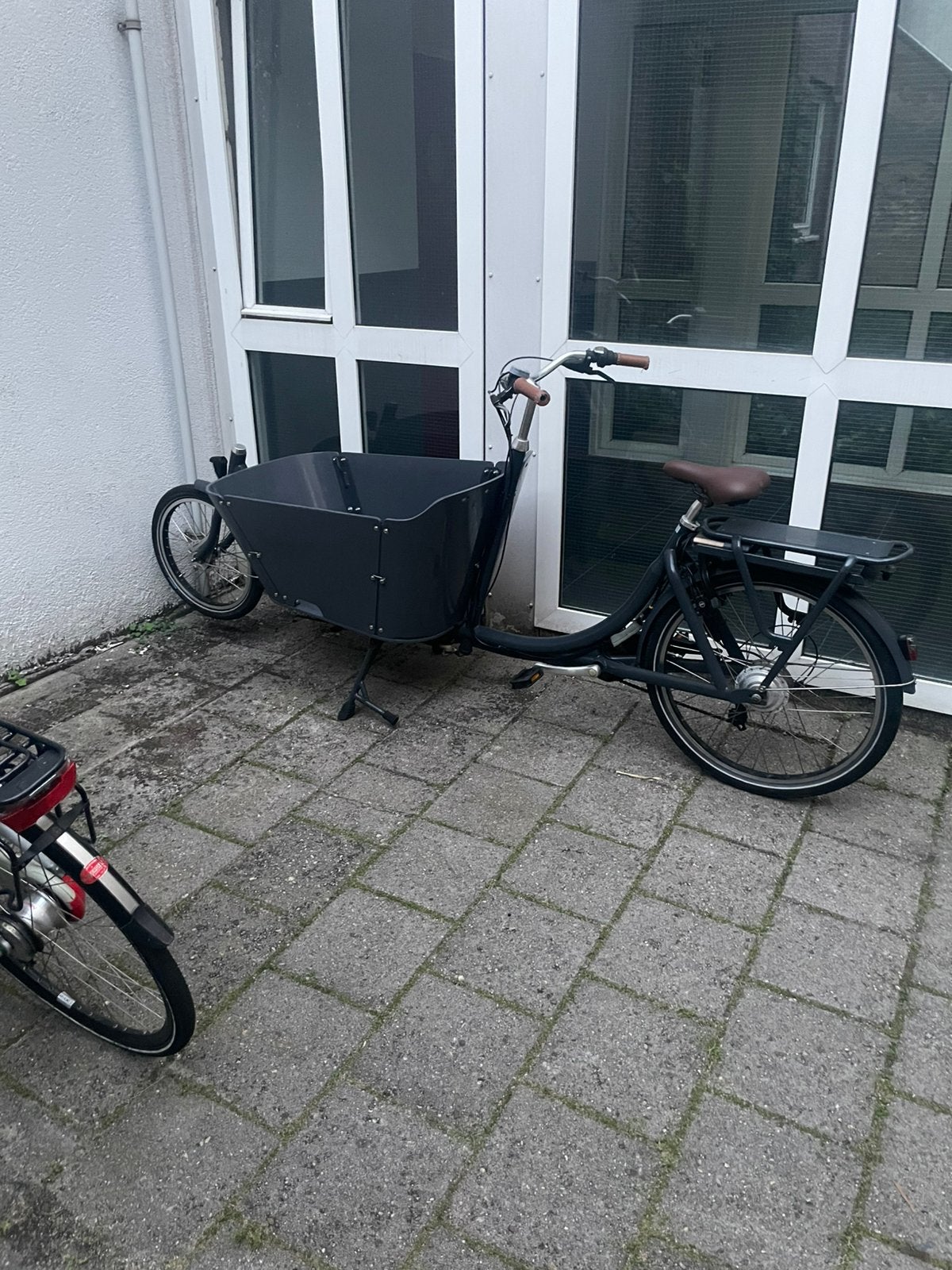 Bakfiets, Fietsen en Brommers, Fietsen | Bakfietsen, Ophalen, Zo goed als nieuw, 1 kind, Huif